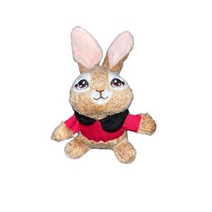 Peter Rabbit 2 Movie Flopsy Bunny Plush Red Jacket Dan Dee Collector Choice 6"